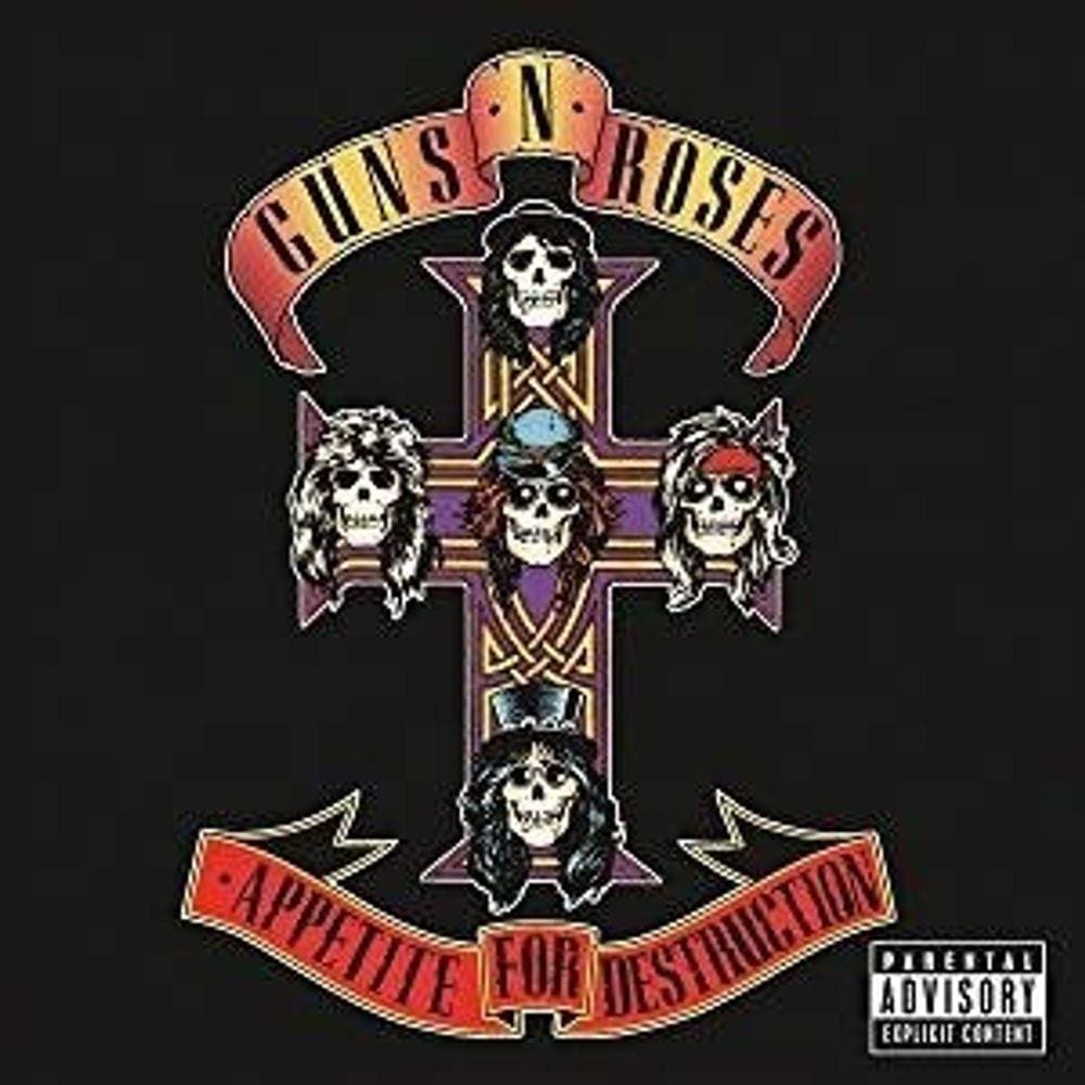 Guns N´ Roses - Appetite For Destruction - Cd Acrílico