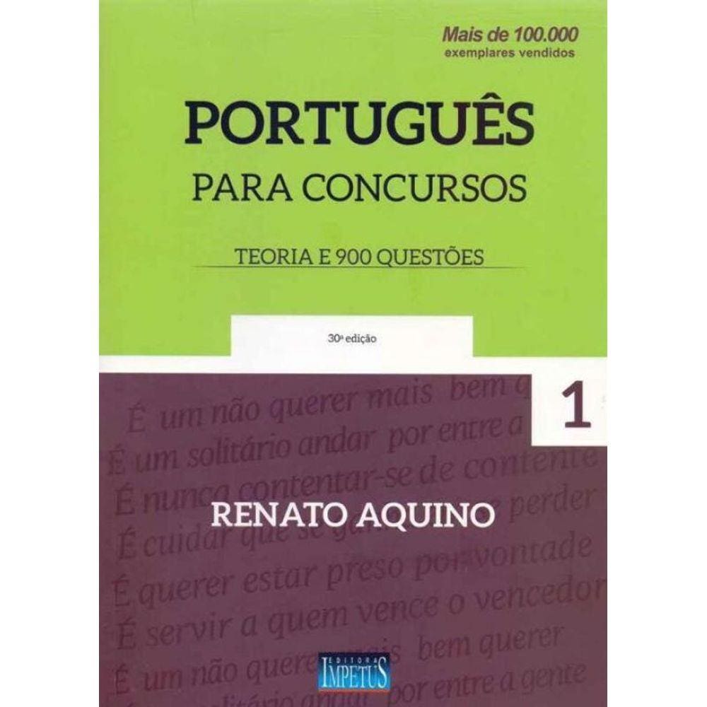 Português Para Concursos - Vol. 01