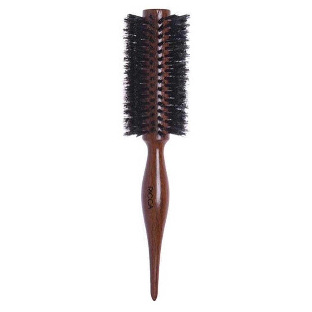 Escova de Cabelo Ricca Madeira Mista Triangle 23
