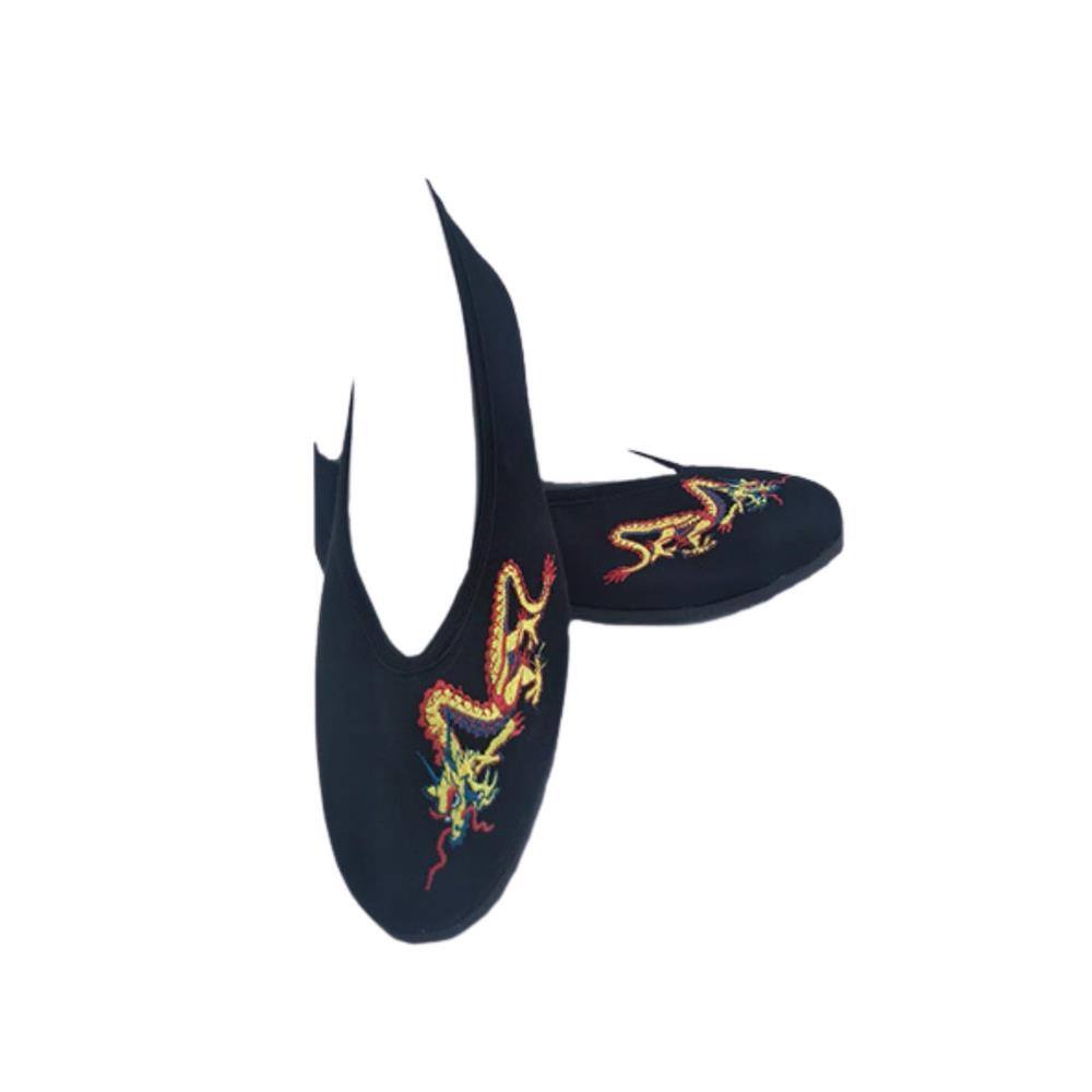 Kung Fu sapatilha bordada Dragão Chinês