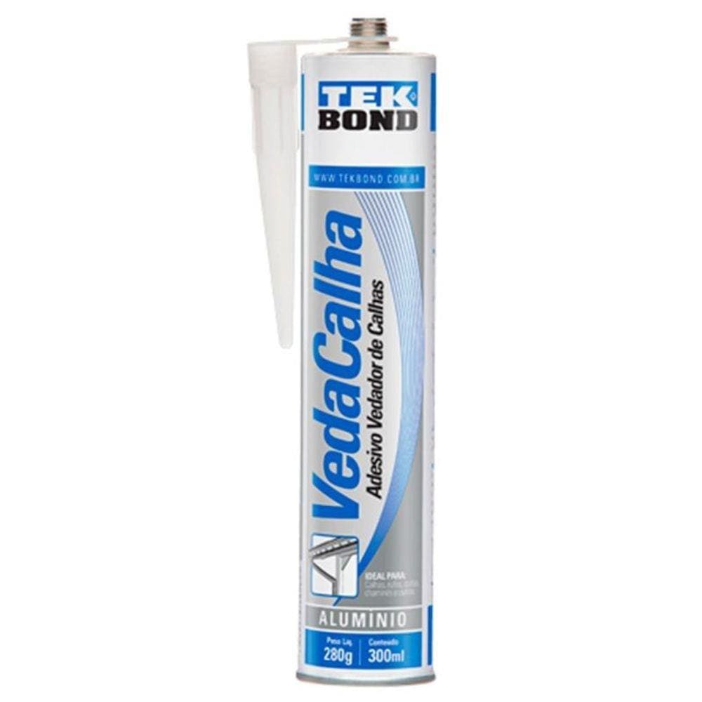 Adesivo Veda Calha 280 GR Alumínio TEKBOND