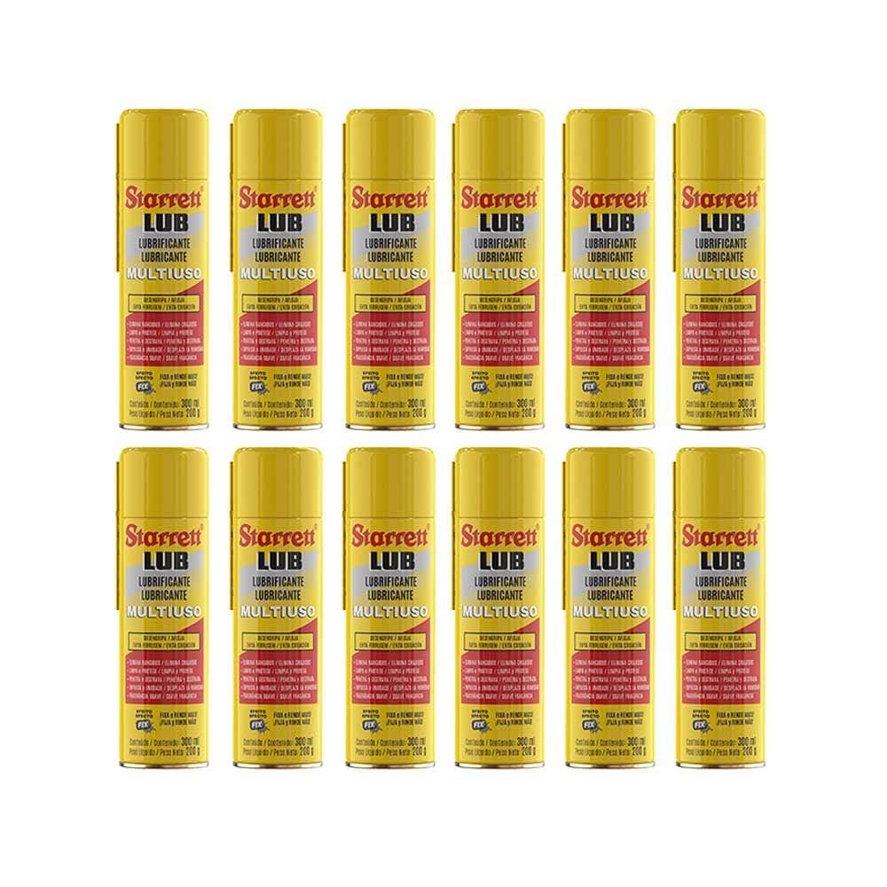 Óleo Lubrificante Multiuso Spray 300ml 12un SLUB300 Starrett
