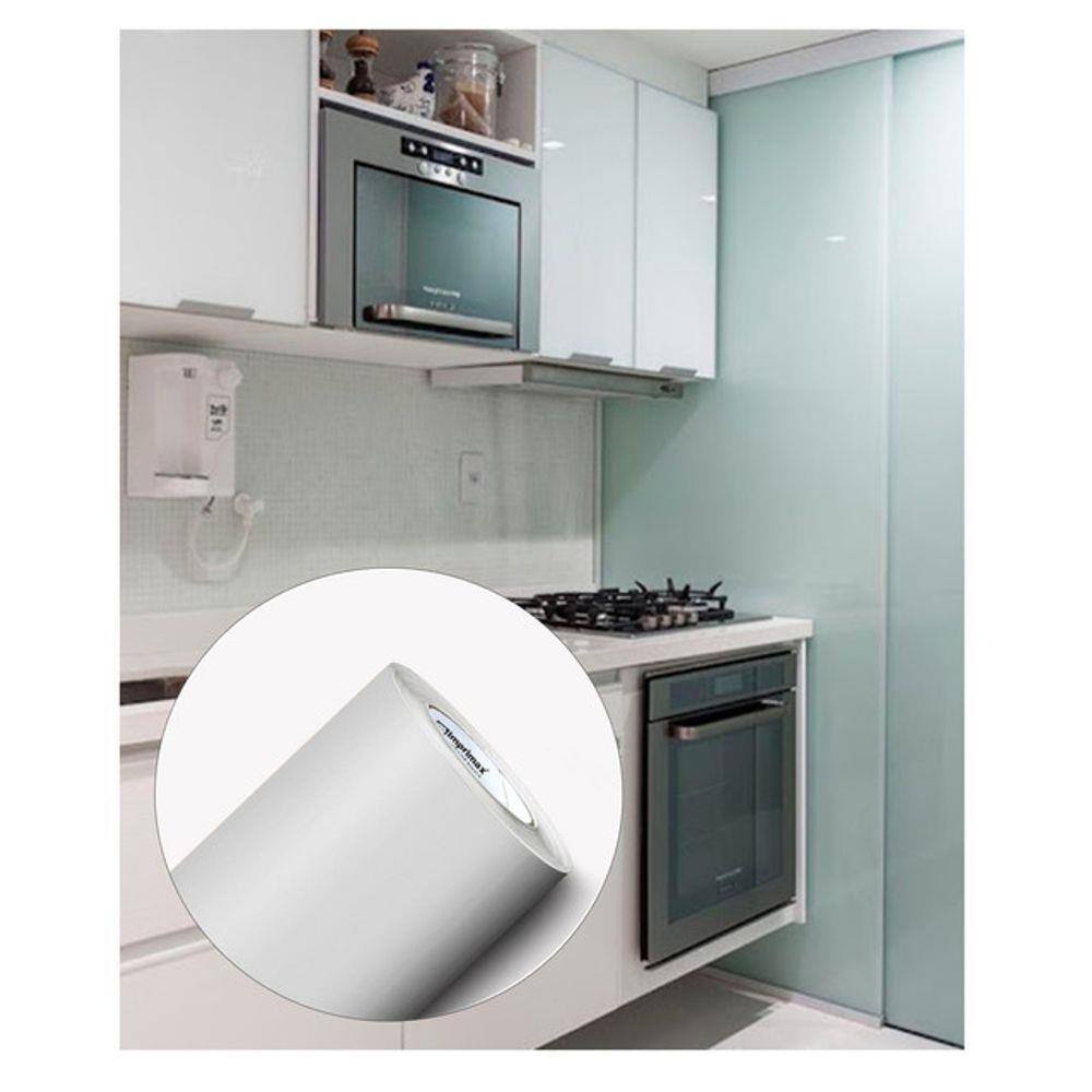 Adesivo para envelopamento de móveis Jateado Transparente 2m x 50cm