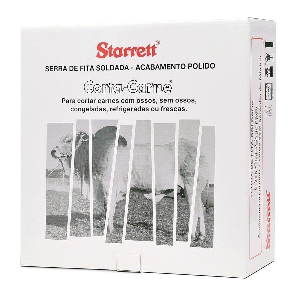 Serra Fita Starrett Mkp 16mmX6DPP Aço Carbono 3,10mX30m Embalagem com 5 Unidades