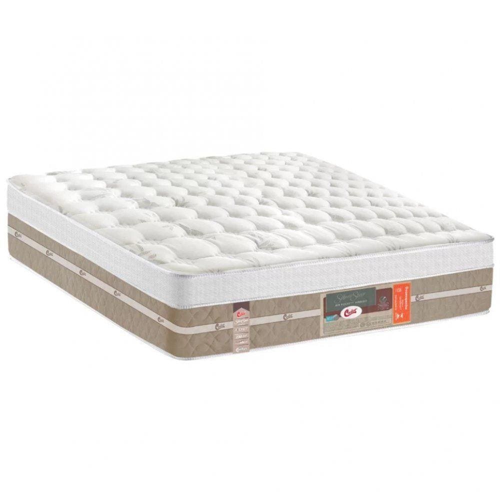 Colchão King Size de Molas Pocket Silver Star Air Híbrido 193x203 Castor