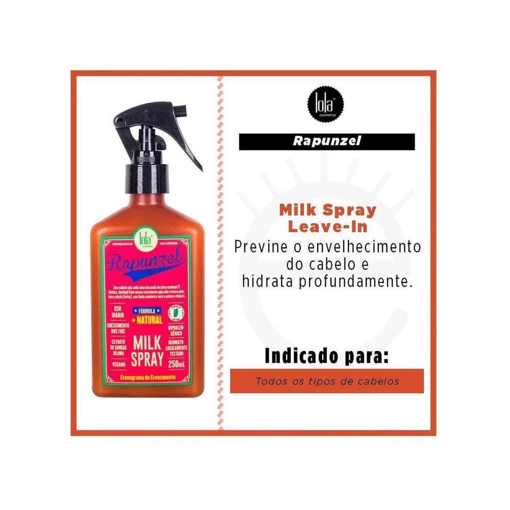 Spray Capilar Lola Rapunzel Milk 250Ml