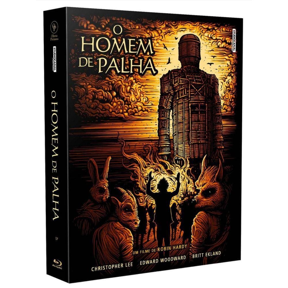 O Homem De Palha - Blu-Ray Duplo + Cards + Poster + Livreto