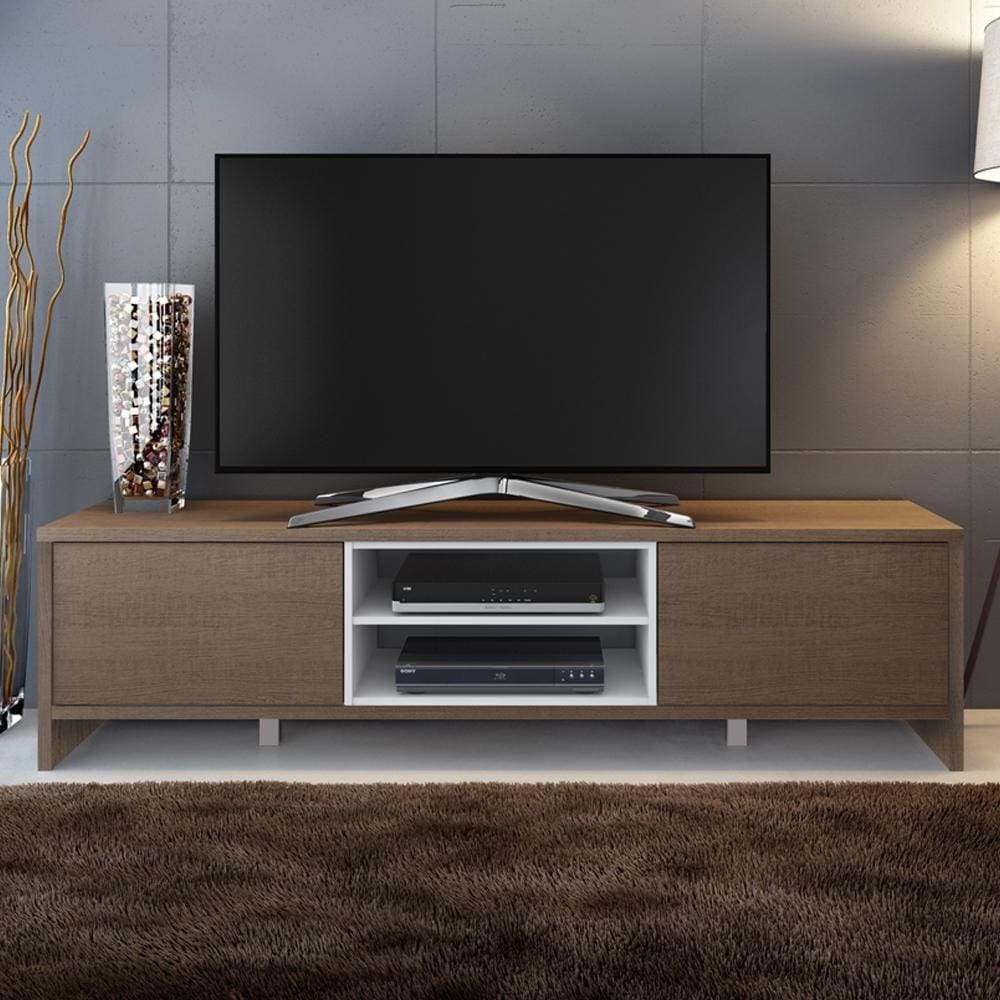 Rack para TV até 75 Polegadas Madesa Metz 180 cm 2 portas