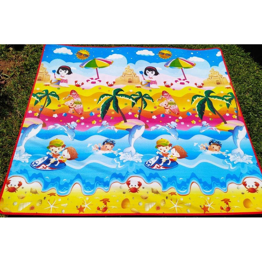 Tapete De Atividades Infantil Grosso - Dupla Face - 2,00x1,80 metros