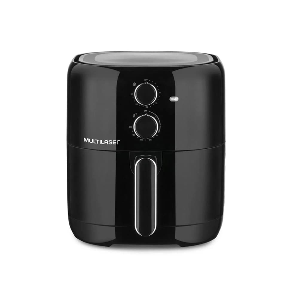 Fritadeira Air Fryer Elétrica Sem Óleo Multilaser 1500w 4,2l 220v