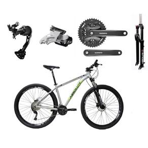 Bicicleta Aro 29 Ksw Xlt Câmbio Traseiro Shimano Deore e Altus 27v