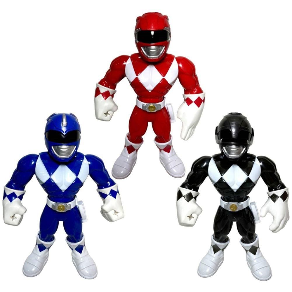 Boneco Hasbro Playskool Mega Mighties Power Ranger Azul | Extra