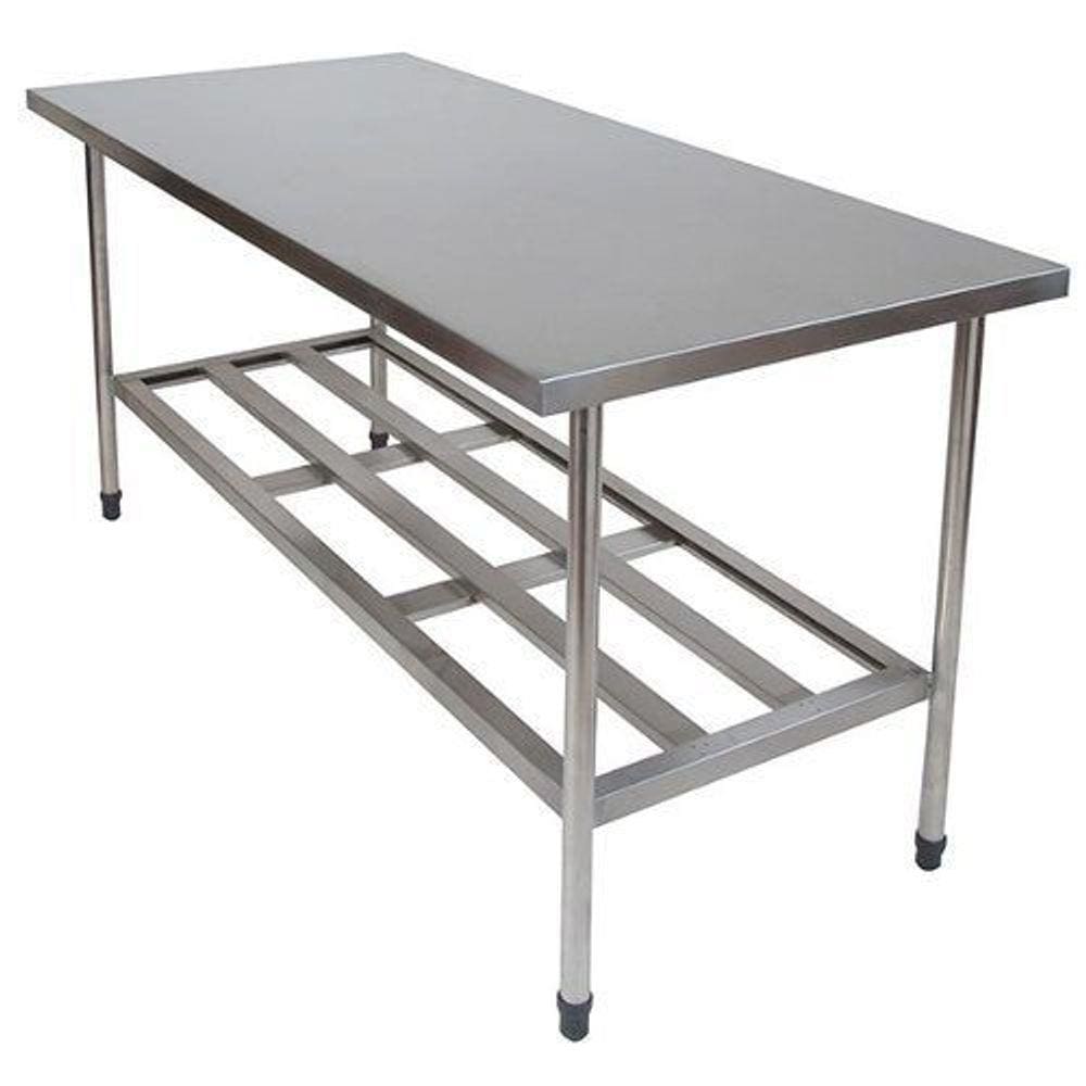 Mesa Desmontável 190x70 Monarcha M197D Inox 430