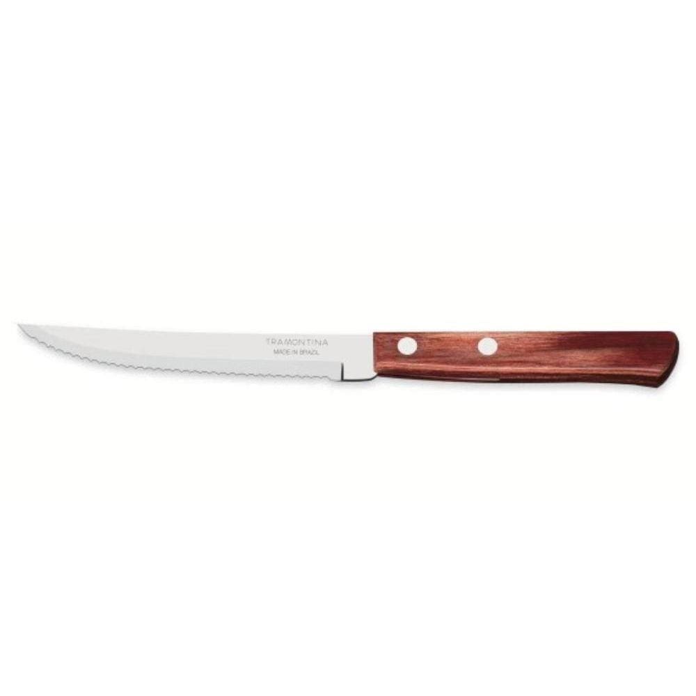 Faca para Churrasco Inox 5 Tramontina Polywood