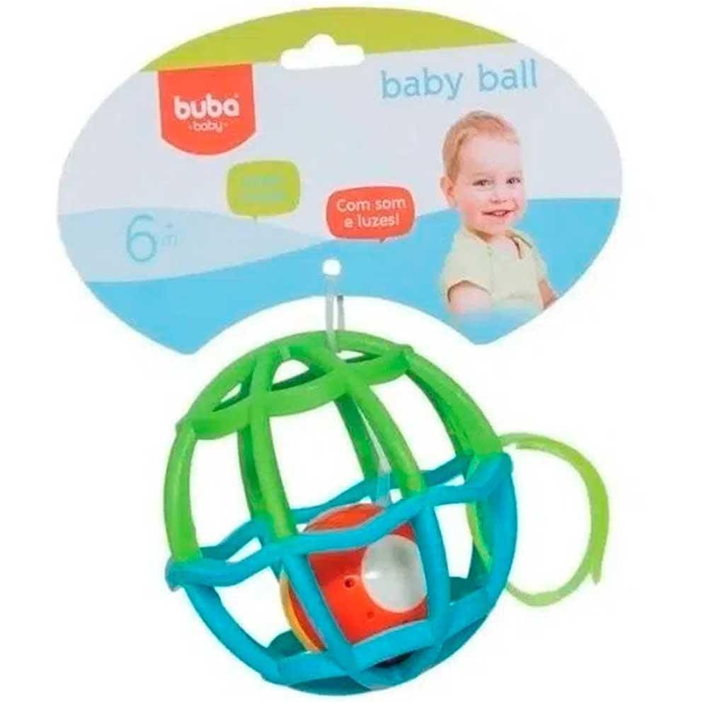 Chocalho Baby Ball Luz E Som Buba Ref:5848