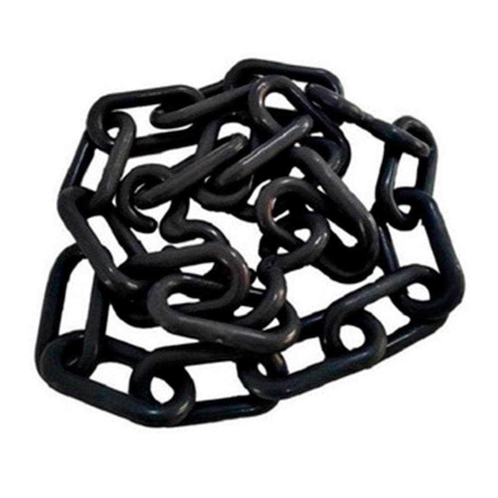 10 Mt Corrente Plástica Isola Calha Chuva Elo G Preto