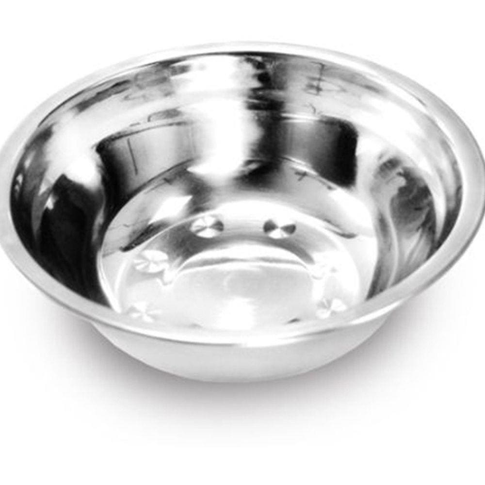 Tigela Redonda bacia em aço Inox 27cm IC TJ-18-1