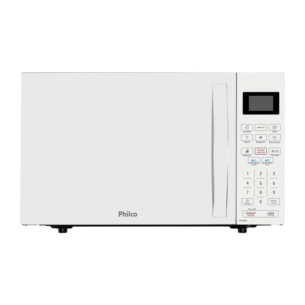 Micro-ondas Philco PMO28BB Limpa Fácil 28L 1400W