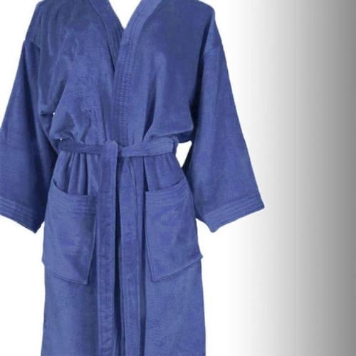 imagem-Roupao Adulto Velour Tamanho Gg Azul Dohler