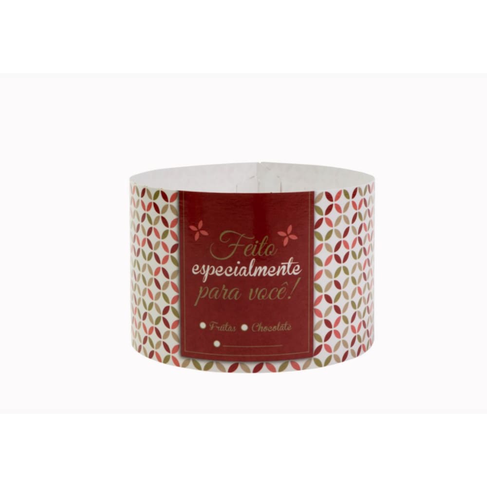 4un Cintas Para Panetone 400 e 500g Decorativas