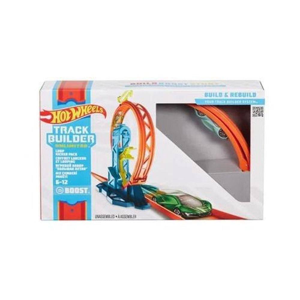 Pista De Percurso e Veículo - Hot Wheels - City Garagem Com