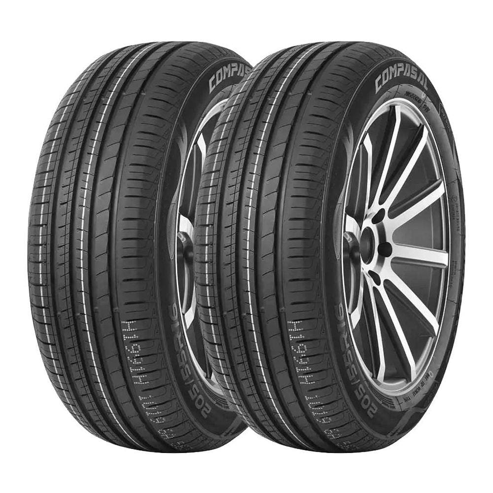 Kit 2 Pneus Compasal Aro 15 195/50R15 Blazer HP 82V