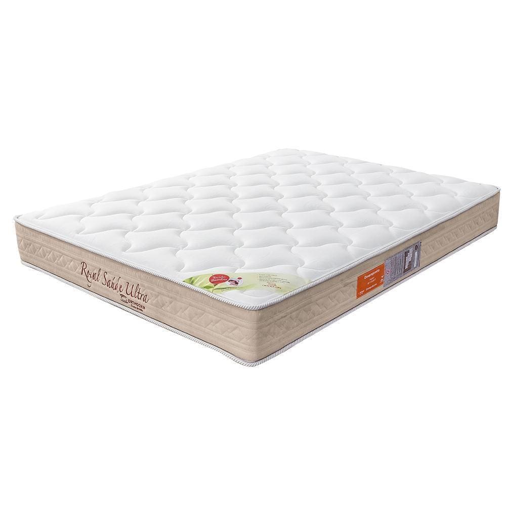 Colchão Casal de Espuma Orthocrin Royal Saúde Ultra D45 - 138x1898x25