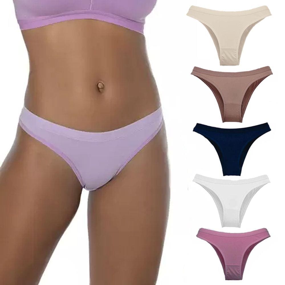 Calcinha Biquíni Cotton Demillus 53053 Algodão Cavada