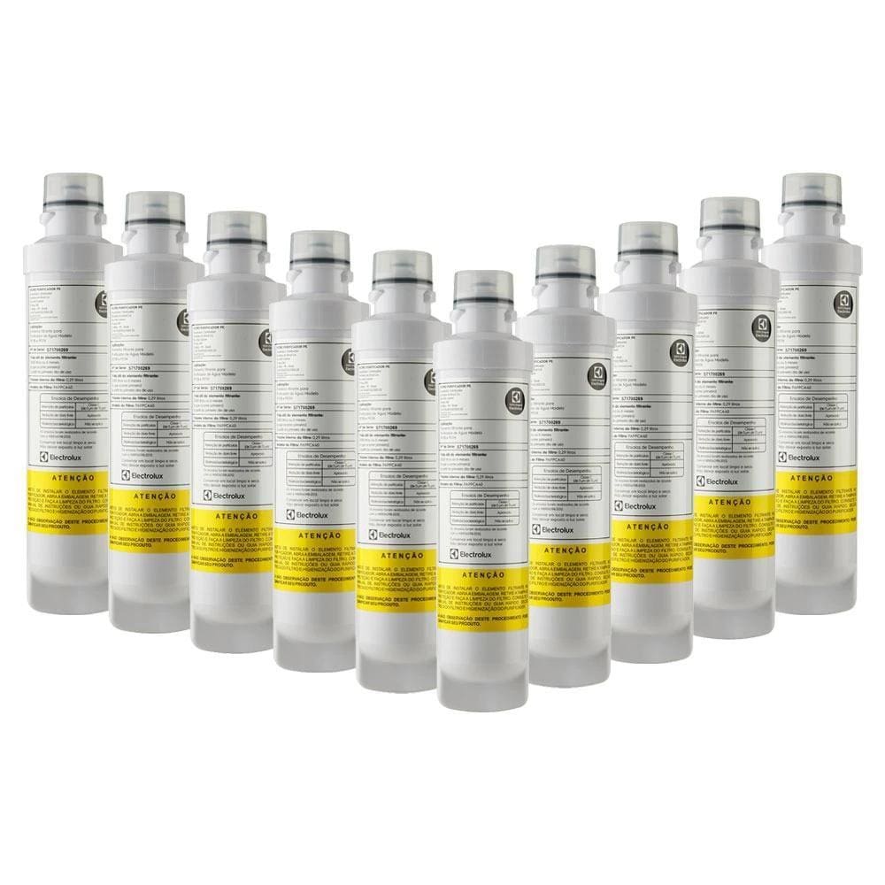 Filtro Refil para Purificador Electrolux 15663200A01261 - 10 Peças