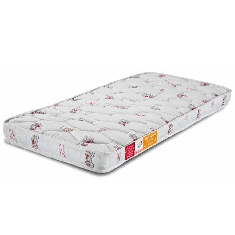 Colchão Infantil de Espuma para Mini Cama Orthocrin Junior Luxo D18 - 70x150x10
