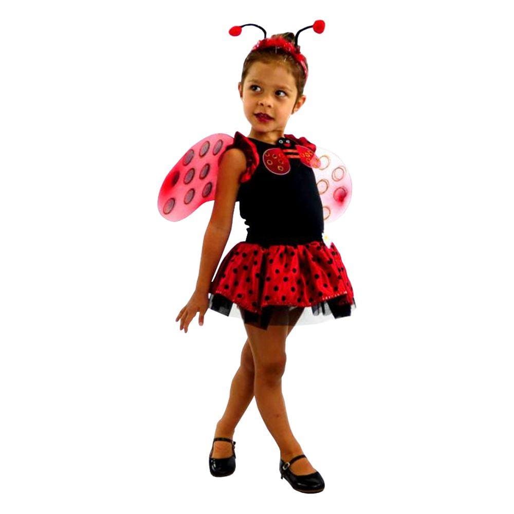 Fantasia Juju Aninha Infantil com Tiara e Asa