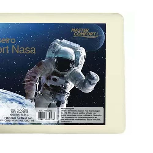 Travesseiro Comfort Nasa 50x70cm Menor preço em Travesseiro Comfort Nasa 50x70cm