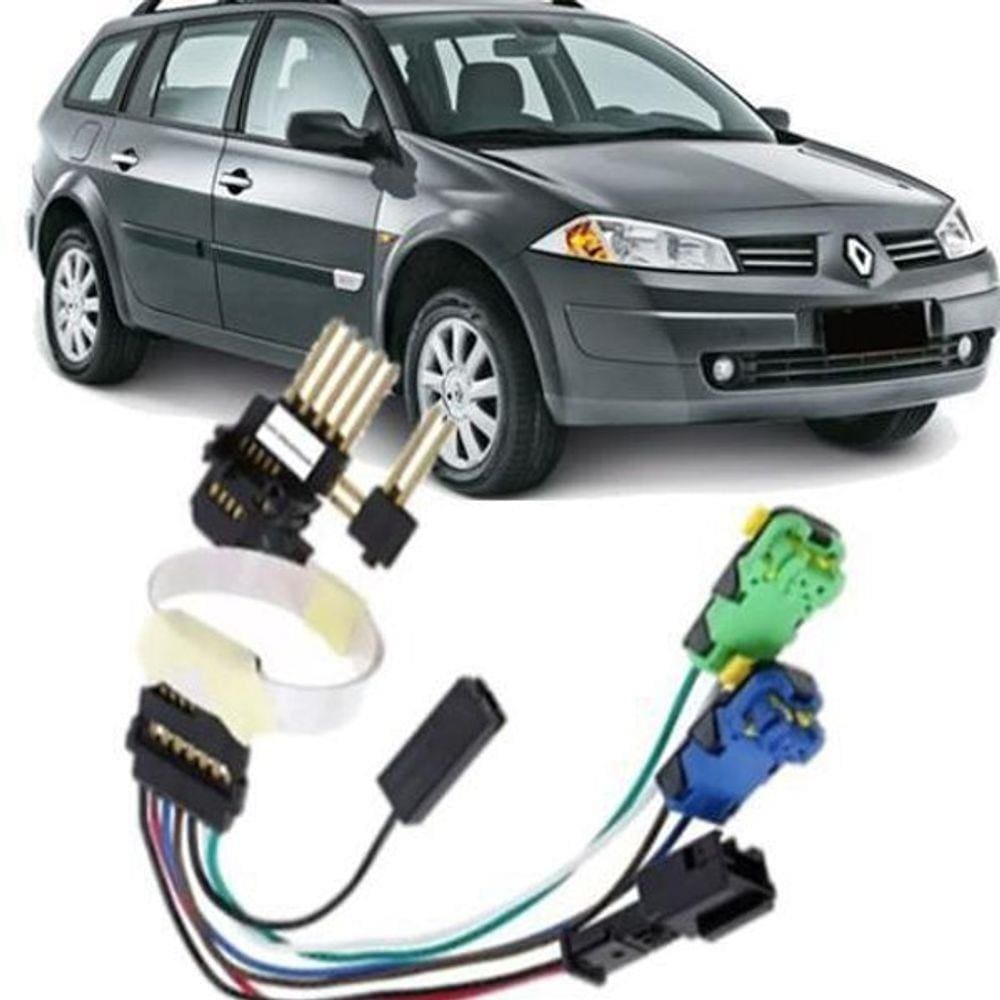 Kit Reparo Cinta Airbag Fita Buzina Megane Grand 2007 2013