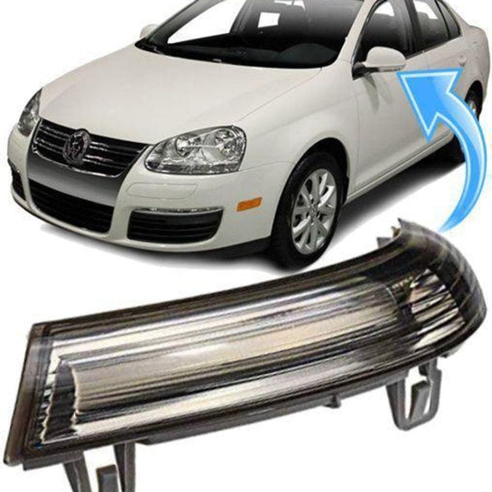 Pisca Seta Retrovisor Jetta E Passat 2006 A 2010 Ld Esquerdo