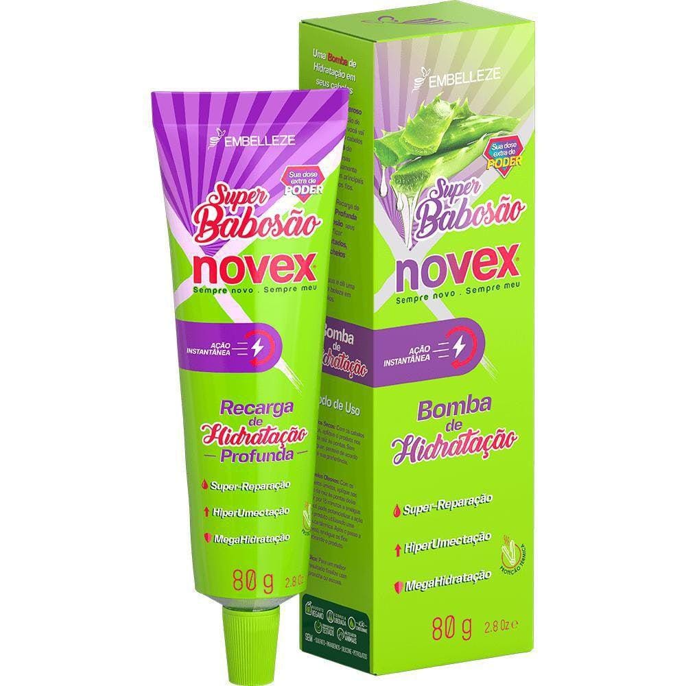 Recarga Novex Hidratacao Profunda Super Babosao 80G Rf 7370