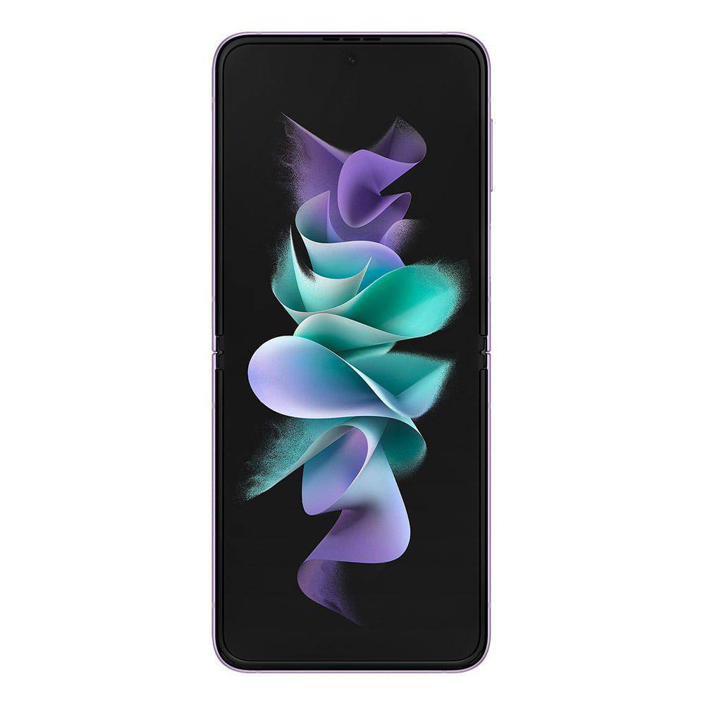 Smartphone Samsung Galaxy Z Flip3 5G, dobrável, 128GB, 8GB de RAM, Tela de 6.7" - Violeta