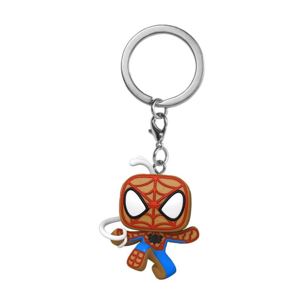 Chaveiro Funko Pop! Keychain: Marvel Holiday - Spider-Man