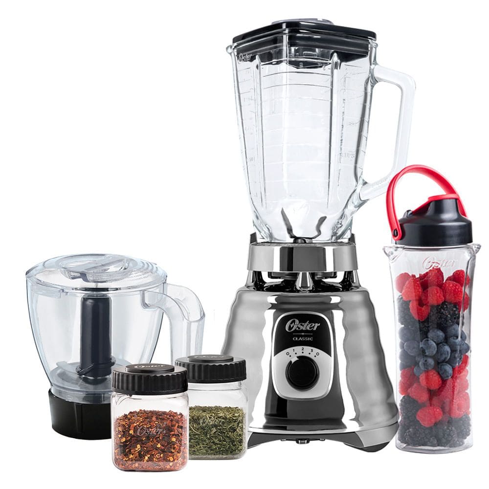 Kit New Osterizer Prata - Liquidificador e Acessórios