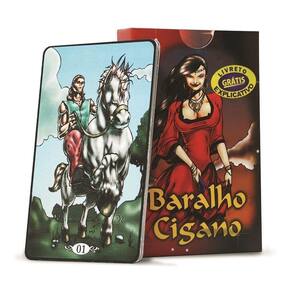 BARALHO MAGIA CIGANA - 36 CARTAS DECK TAROT E MANUAL COMPLETO