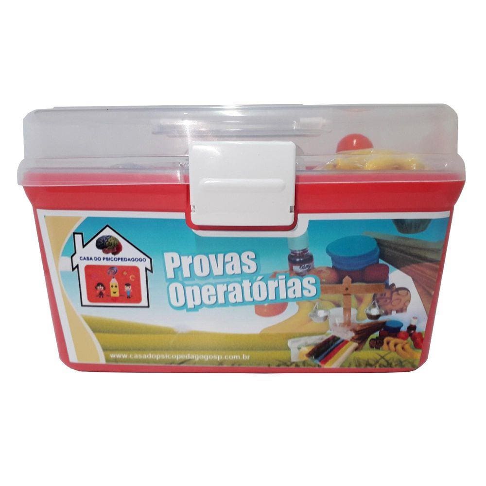 Maleta Kit De Provas Piagetianas Casa Do Psicopedagogo