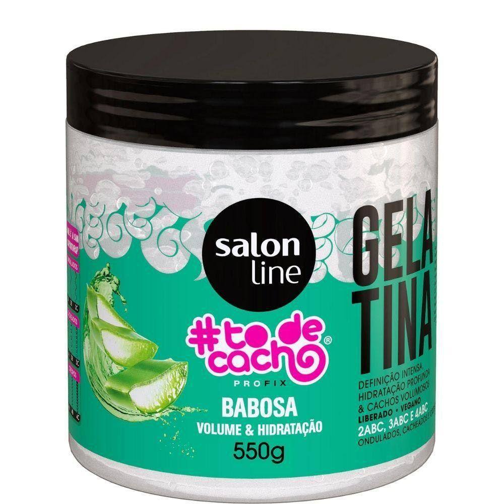 Salon Line To De Cacho Gelatina Babosa 550g Extra