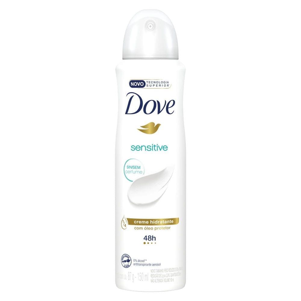 Desodorante Aerosol Dove Sensitive 150ml