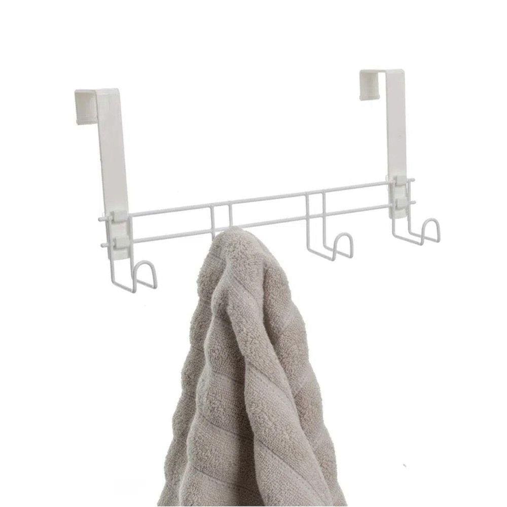 Cabide Para Porta Com 4 Ganchos