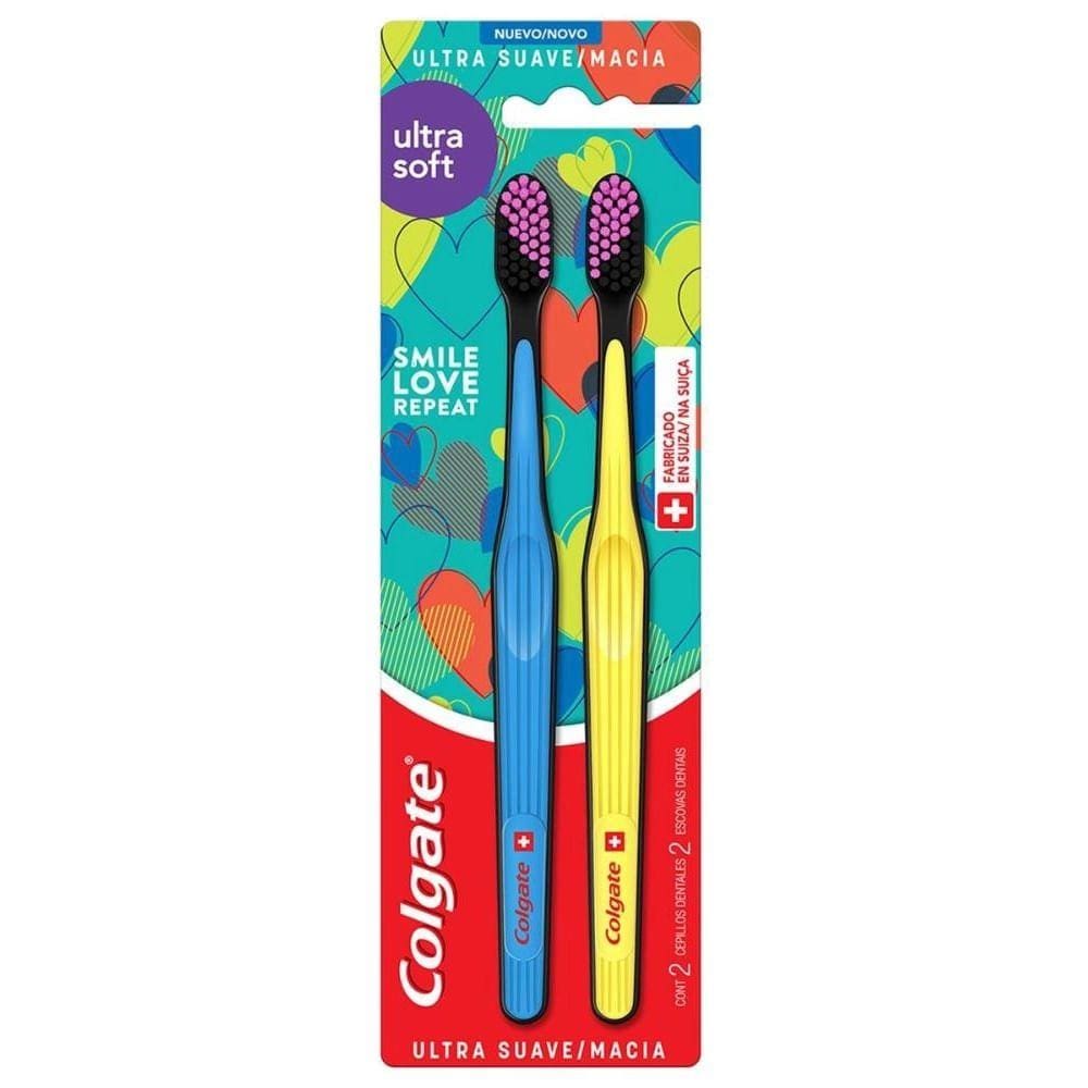 Escova Dental Colgate Ultra Soft Com 2 unidades