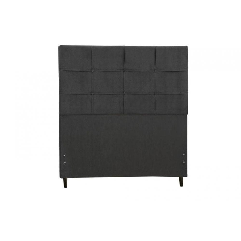 Cabeceira Casal Queen Jbe Style 164cm Preta Cama Box 158cm