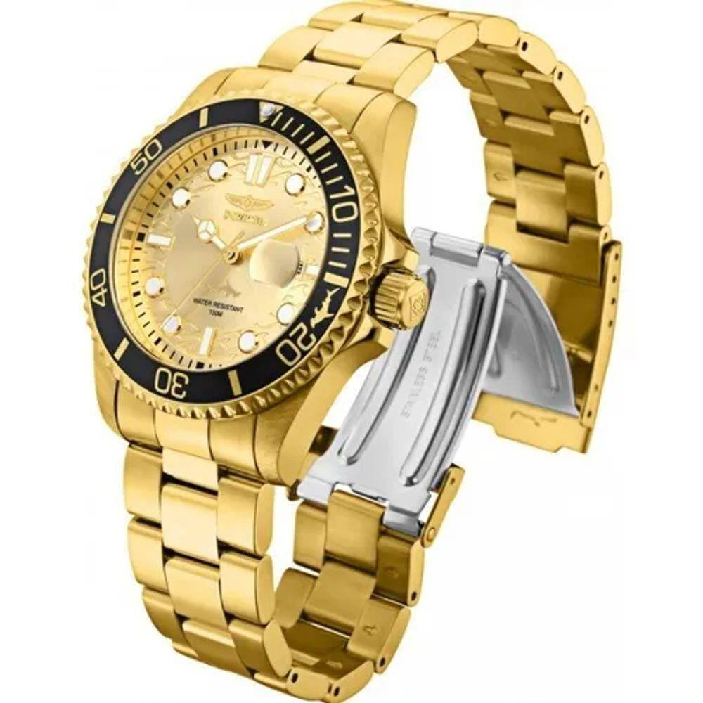 Relogio banhado a ouro 2 anos de garantia seculus | Extra