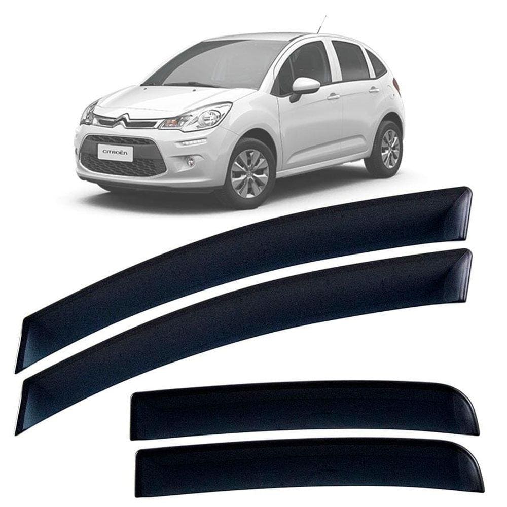 Calha de Chuva TG Poli Citroen C3 13/18 4 Portas