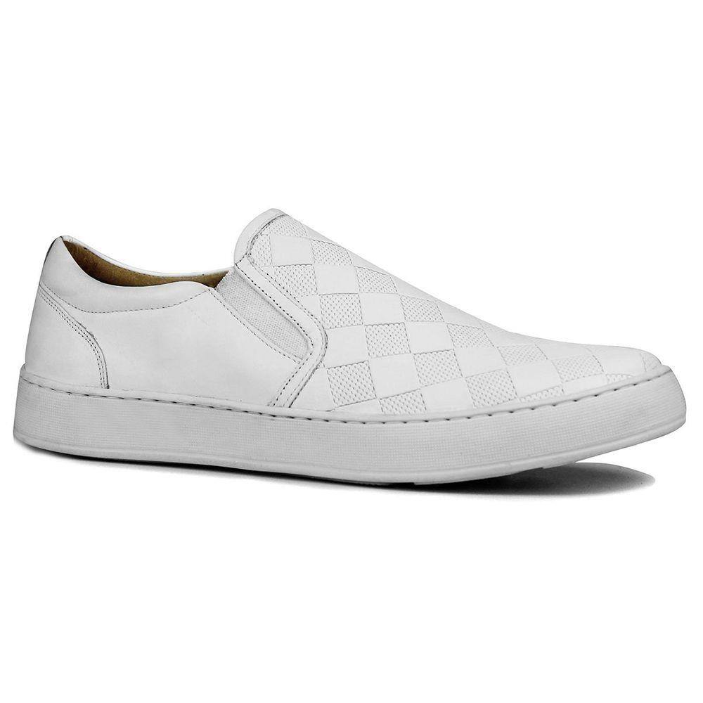 Sapatenis casual masculino slip on iate lancamento sapatofran relogio street  walker | Extra