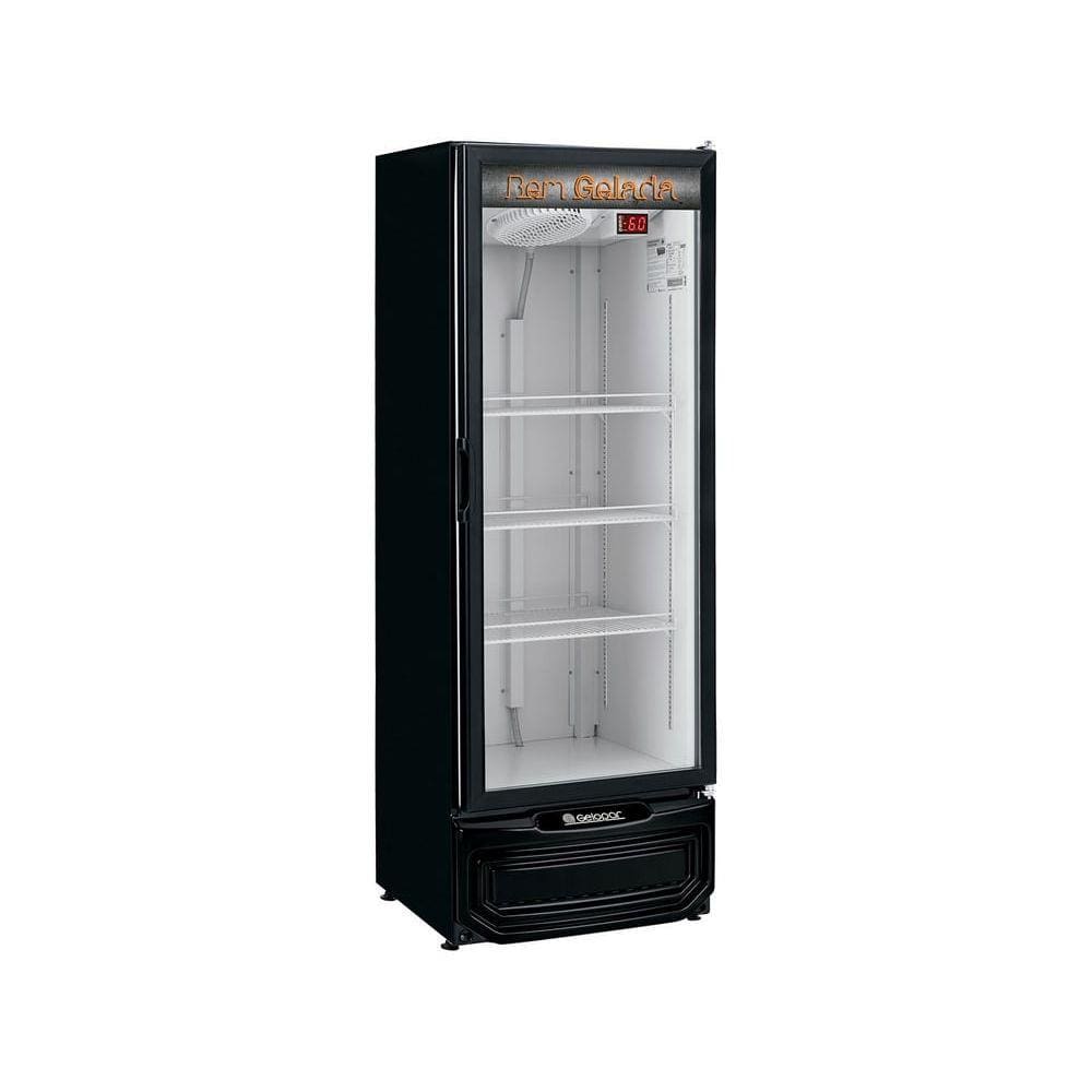 Cervejeira Grba-400pva Preta 414 Litros Porta Vidro 220V - Gelopar