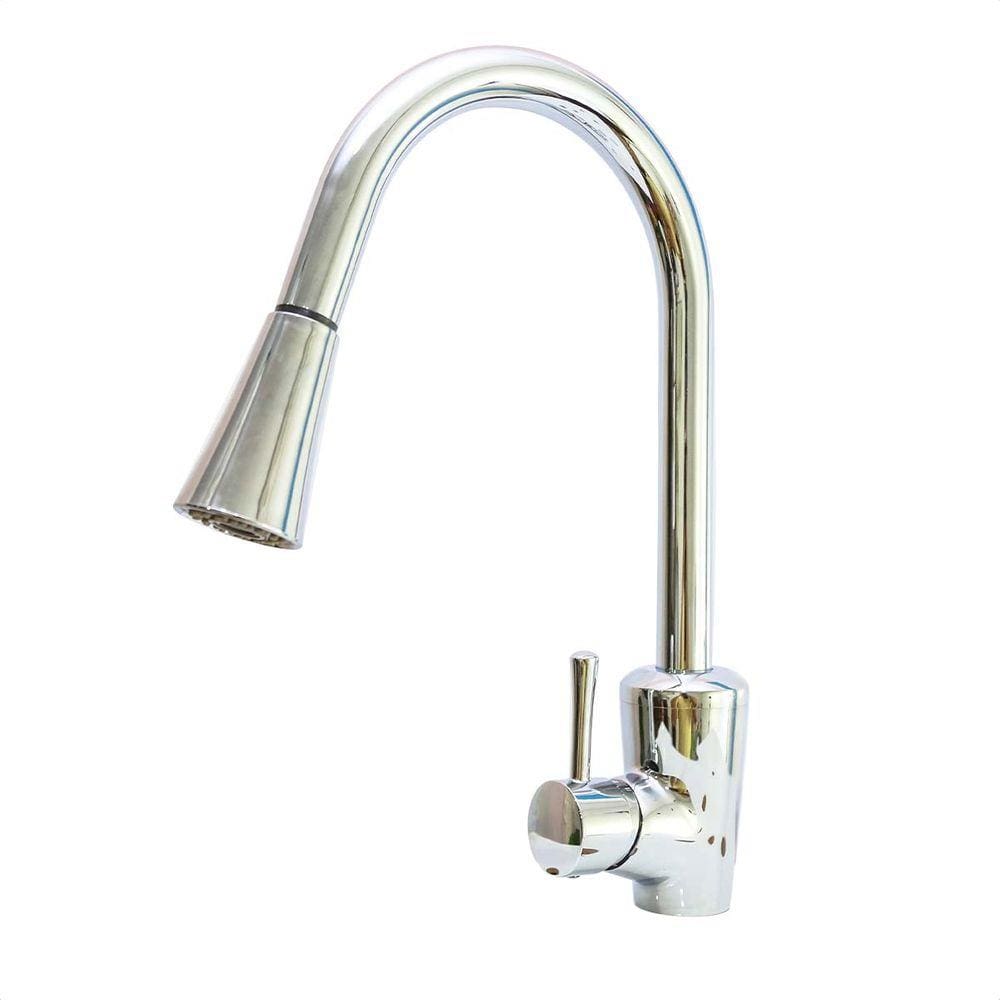 Torneira Cozinha Misturador Monocomando Extensível de Mesa